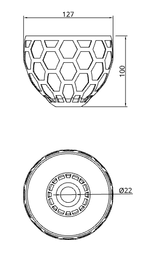 Lampenschirm für Deckenleuchte