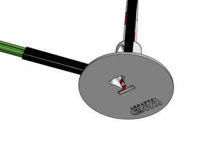 SoloMeter – Messhilfe für Gliedermaßstab / Zollstock / Meterstab (30 × 6 mm)