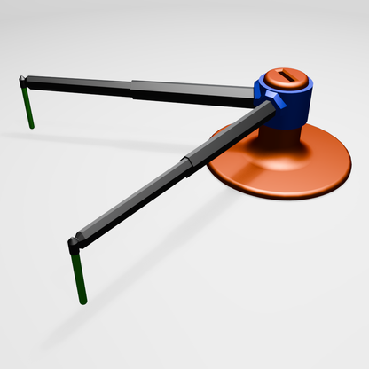 Zollstockhalter mit ausfahrbaren Füßen – stabil, modular & präzise